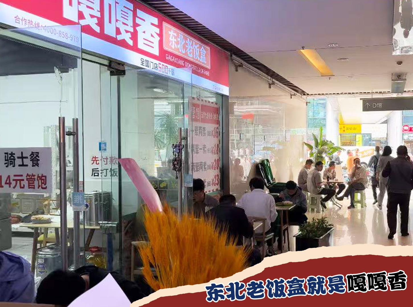 千店布局，全域覆盖！嘎嘎香东北老饭盒，解锁餐饮加盟新路径